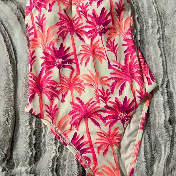 Tropical Palm Swimsuit - Picture 3 of 5